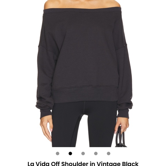 Spiritual gangster la vida off shoulder sweatshirt size S - Picture 3 of 4